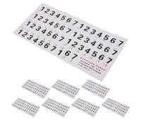 8 Feuilles Autocollants Amovibles, Guide Notes | PVC Lavable, sans Résidu, pour Clavier et Piano à Roulettes, Débutants et Étudiants