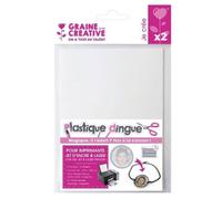 8 feuilles de plastique fou imprimables A6