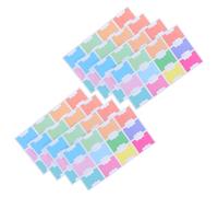 8 Feuilles Onglets Adhésifs Inscriptibles pour Index Pastel