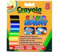 Crayola 8 Feutres À Colorier Effaçables Pointe Large