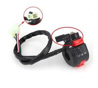 8 Fil 3 Fonction à Gauche Kill Light Starter Interrupteur de démarrage Compatible avec 50cc 70cc 90cc 110cc 125cc 150cc ATV Quad Like Sunl Peace Modèles(B-with Air Door)