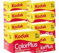 8 films PHOTO PORST Kodak Color Plus, 1 A, 200 ISO, 36 prises chacun