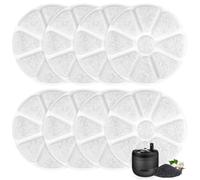 8 Filtres pour Philips Fontaine à Eau - Pet Series, PAW3210/02 Fontaine à Chat, Filtres de Remplacement au Charbon Actif, systèmes de Triple Filtration