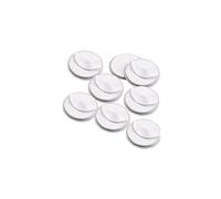 VisorTech 8 fixations magnétiques pour détecteurs de fumée Ø 40 mm