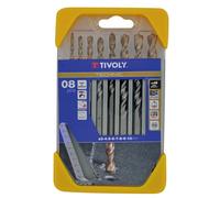 Tivoly Coffret de forets béton 10960570001 B44 Technic gradués Ø3-10 mm Gris 8 pièces