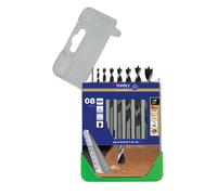 8 forets bois 3 pointes gradués SLR Ø 2 à 10mm TIVOLY - 10863870014
