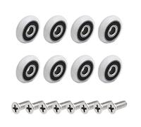 8 galets de porte de douche de (25mmM5screw)