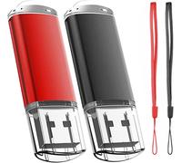 8 GB USB Flash Drive USB 2.0 Flash Drive Storage Disk Memory Stick with Ropes,Set of 2,Green/Gold