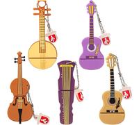 8 GB x 5 USB Flash Drive Cartoon Animal Sewing Machine Cute Pendrive Ideal Gift for Children Silicone (8GB x 5,Music)