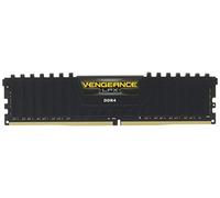 8 Go (2x4 Go) Corsair DDR4 Vengeance LPX Noir, PC4-24000 (3000), sans Tampon ECC, Cas 16-18-18-36, XMP 2.0, 1.35V