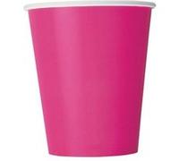 8 gobelets carton 25cl fuchsia - dart 142937 Rose G