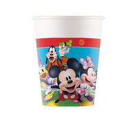 8 Gobelets carton Mickey Mouse 200 ml