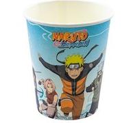 8 gobelets carton naruto shippuden 25cl bleu - générique 12803-na Bleu G