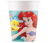 Procos 8 Gobelets en Carton Ariel 200 ML - Bleu