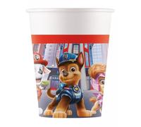 8 Gobelets En Carton Pat Patrouille Le Film 200 Ml Multicolore