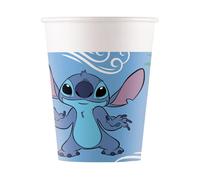 Procos Stitch Lot de 8 gobelets en papier