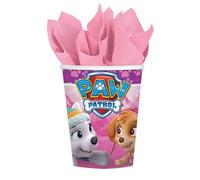 8 GOBELETS PAT'PATROUILLE ROSE 250ML