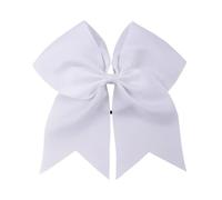 8 ''grands nœuds de cheveux élastiques bandes corde tête ruban gros-grain attaches Boutique nœud papillon for chapeaux accessoires Pour Pom-Pom(Color 2)