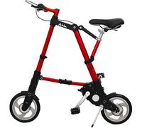 8 Ih Mini Vélo Pliable Vélo Pliant Portable avec Panier Vélo Pliant Ultraléger pour Les étudiants Adultes pour Les Sports Cyclisme en Plein Air Voyages Déplacements, D, 8inch