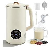 8 IN 1 Machine à lait végétaux, 1000 ml Machine à Lait de Noix Automatique avec 10 Lames, Maintien au Chaud & Auto-Nettoyage, Machine pour Lait Végétal pour Avoine, Soja, Noix, Fruits