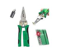 8 in 1 Wire Stripper Twister for Cutting and Pulling Wires, Cable Scissors, Voltage Tester Pliers, 12V to 250V Live,Null, Hot Wire Judgment