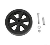 8 Inch Replacement Wheel for pour american Trailer Jack Black(8Inch Plastic Wheel)