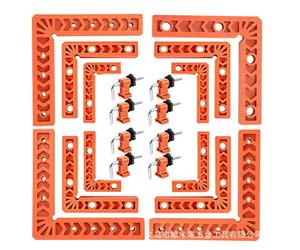 8 jeux de pinces d ' angle pour menuiserie Pince à angle droit de 90 degrés pour un positionnement précis et une stabilité pour les projets d ' artisanat outils de fabrication de modèles