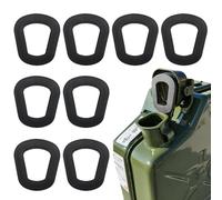 8 joints de remplacement pour jerrycan, rondelles en caoutchouc pour bidon d'essence, joint universel pour jerrycan, joints pour bec verseur de bidon d'essence, bouchon étanche pour bidons d'essence