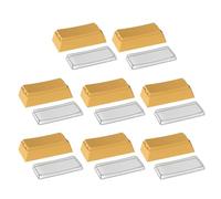 8 Keys PBTS Touches Cap Original Profil original 2X sans gravure vierge couvre le bouton de lettre unique du clavier mécanique Couvercle clé de profil original