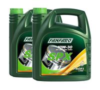 8 L FANFARO SPX 10W-30 Huile Moteur 2x4 Litre HC Synthèse