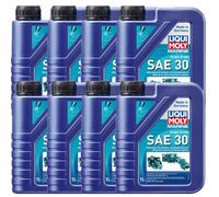 8 L LIQUI MOLY Marine Simple Degrés SAE 30 Acea E2 Api Sj Cf CF-4 Hommes Volvo