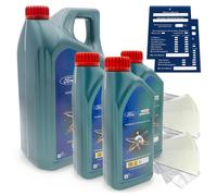 8 Litres Orig. Ford Castrol Magnatec A5 5W30 Huile Moteur 15533B 15534F Set