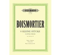 Boismortier Joseph Bodin De - 8 Little Pieces From Op.40 - Bassoon And Piano