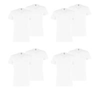 8 Lot De Puma Basic Col V T-Shirt Hommes Haut Col En V