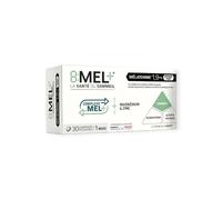 8Mel+ Mélatonine 1,9 mg 30 Comprimés Bi-Couches - Boîte 30 comprimés bi-couches