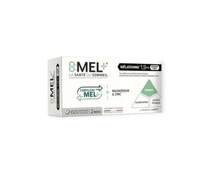 8:MEL + Melatonine 1,9mg Boîte de 60 comprimés