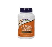 8 milliards d'Acidophilus et de Bifidus 120 gélules végétales Now Foods