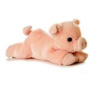 8 Mini Flopsie Percy Pig Toy Soft Toy Rose G