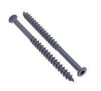 8 mm x 65 mm Béton léger Visser avec Tête Fraisée Torx TX30, Vis de Fixation Directe à Pointe Pointue à Gros Filetage, Ancrage Résistant à la Corrosion C4 pour une Utilisation en Extérieur (10 pcs)
