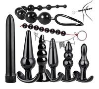 8 Morceaux De Hanche à La Maison Noire Portant Ensemble De Pratique Pour Les Hommes Et Les Femmes, Design LéGer Et Lisse - Q
