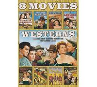 8 Movie Westerns: Quantez / Seminole / Redhead From Wyoming / War Arrow / Canyon Passage / Man From the Alamo / the Lawless Breed / Redhead From Wyoming / Gun for a Coward