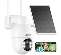 8 MP Caméra de Surveillance sans fil Exterieure Solaire WIFI 4K + 8 mégapixels Image avec panneau solaire-ANRAN Q3-8MP