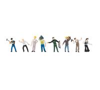 8 Ouvriers artisans -HO 1/87-FALLER 151605
