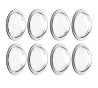 8-Pack Car Camera Lens Protector, Clear Waterproof Backup Camera Cover, Anti-Glare Rain Shield, Scratch-Resistant Rear View Guard, Universal Automotive Protective Film