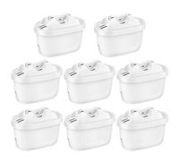 8 Pack Cartouche Filtre pour Brita, Compatible avec Brita maxtra Mava elemaris XL Carafe Filtrante, 3 étapes de filtration