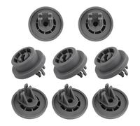 8 Pack DD66-00023A Dishwasher Rack Roller Parts Accessories For Samsung Dishwasher Lower Dishrack Wheels Replaces 2002711
