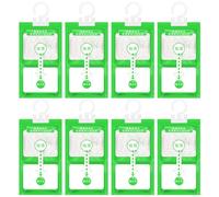 8 Pack Sac Déshumidificateur 100g, Absorbeur d'humidité Placard, Déshumidification Suspendu Anti-Moisissure Sachet pour la cuisine, la salle de bain, l'armoire