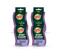 8 Pack Scotch Brite Stay Clean Scrubber