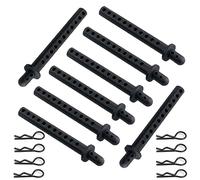 8-Pack Supports de Fixation en Plastique Carrosserie de Voiture RC 68mm Compatible avec Les Voitures Télécommandées 1/10 4WD Off-Road Buggy Truck