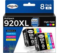 8 Packs Of 920 Xl Ink Cartridges Compatible With 920 920Xl Ink Cartridges Compatible With Officejet 6500A 7500A 6000 7500 7000 Printer (2 Black, 2 Cyan, 2 Magenta, 2 Yellow)